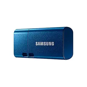 Type-C™ USB Flash Drive, 256GB, Transfers 4GB Files in 11 Secs w/Up to 400MB/s 3.13 Read Speeds, Compatible w/USB 3.0/2.0, Waterproof, 2022,Blue