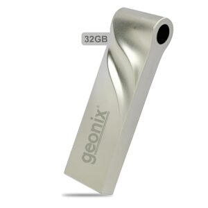 128 GB 3.2 Pendrive, Lightweight, Keyring Design, 5 Years Warranty (Grey)