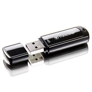 JetFlash 700 128GB USB 3.2 Gen 1 (USB 5Gbps) Flash Drive, Pen Drive, 5-Year Limited Warranty, Black