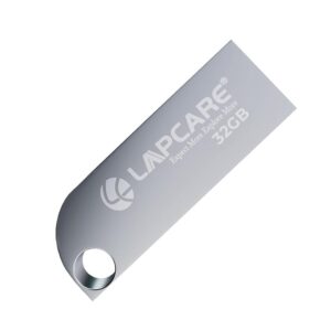 lapstore 32GB Metal USB 2.0 Flash Drive | Pen Drive | Up to 100Mbps Speed |Universal Compatibility - MAC/Win/Linux | OTG Support | Reliable Data Storage with 5-Year Warranty