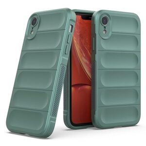 Back Case Cover for iPhone XR | Compatible for iPhone XR Back Cover | Liquid Silicon Magic Case with Camera Protection | Dark Green