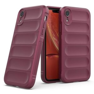 Back Case Cover for iPhone XR | Compatible for iPhone XR Back Cover | Liquid Silicon Magic Case with Camera Protection | Plum