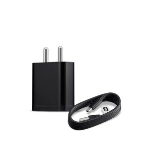 2A Fast Charger USB-A Power Adapter - Phone Wall Charger Compatible with Android, Samsung Galaxy, Xiaomi Redmi, Headphones, Bluetooth Devices - 10W Mobile Charging Block - Black