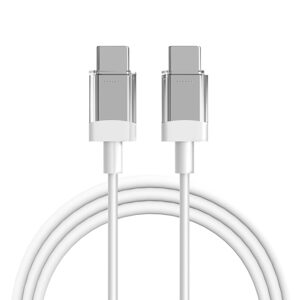 65W Nothing Original USB-C to USB-C Charging Cable For Nothing Devices – Compatible Fast Charging for Nothing Cmf, Google, Samsung, and Other Type-C Devices (White)