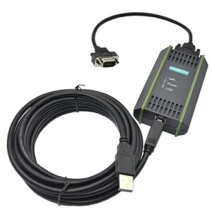 Plc Cable For Personal Computer Siemens S7 200/300/400 6Es7 972-0Cb20-0Xa0 Usb-Mpi+ Pc Usb-Ppi, Black