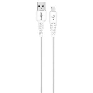 17W / 3.4A Super Fast Charging 1M PVC USB to V8 Data Cable for Smartphones, Tablets, Laptops & other Micro USB V8 Devices, Charging and Data Sync (1039 - White)