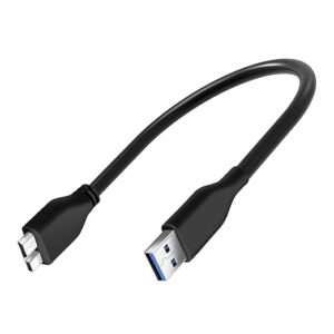 35 CM USB 3.0 Cable A to Micro B high Speed Upto 5 Gbps Data Transfer Cable for Portable External Hard Drive Cable