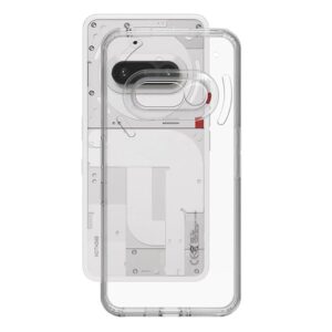Crystal Clear Back Cover Case for Nothing Phone 3a 5G | 360 Degree Protection | Shock Proof Design | Transparent Back Cover Case for Nothing Phone 3a (TPU, Transparent)