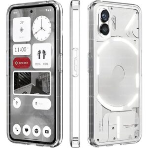 Solimo Basic Case for Nothing Phone (2) 5G (Thermoplastic Polyurethane_Clear)