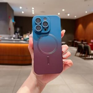 Gradient Compatible Case for iPhone 16 Pro | Soft Silicone Shockproof Cover with Camera Protection | Slim Lightweight Design | Smooth Touch & Durable -Gray
