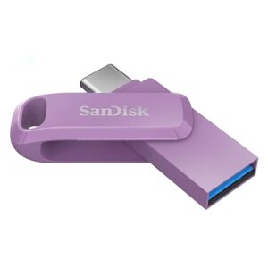 Ultra Dual Drive Go Type-C 512GB, OTG, Upto 400MB/S,usb3.2_gen_1Pendrive, Lavender